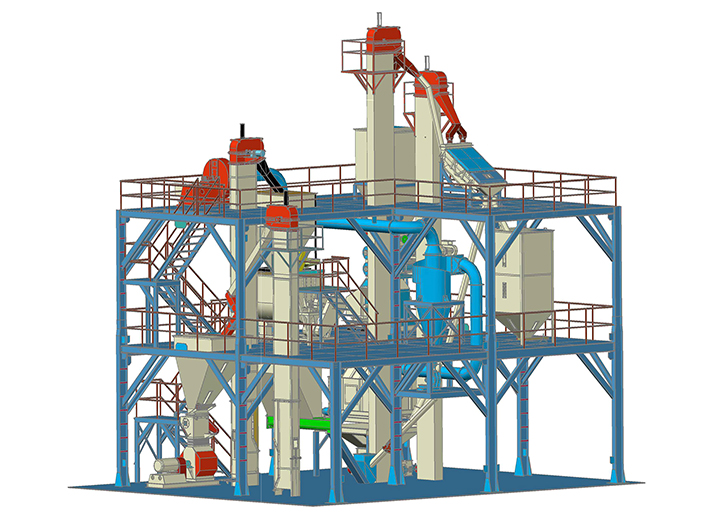 4-6 TPH Pellet Feed Plant