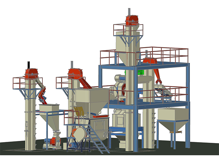 2-3 TPH Pellet Feed Plant